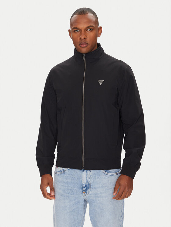 Переходная куртка стандартного кроя M4YL13 WEZ70 Guess, черный 
Переходная куртка стандартного кроя M4YL13 WEZ70 Guess, черный