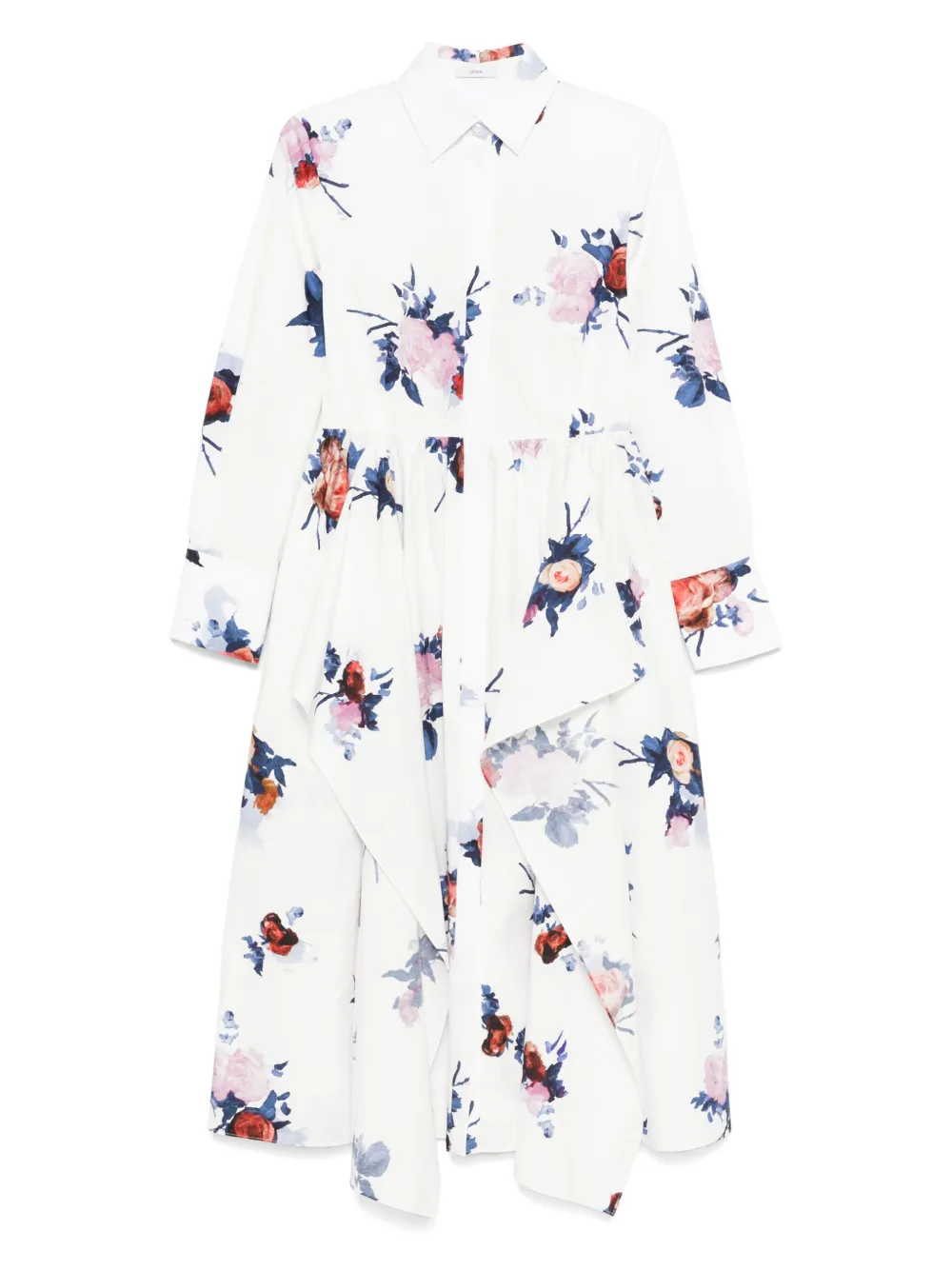 Платье миди с цветочным принтом ERDEM, белый
Платье миди с цветочным принтом ERDEM, белый