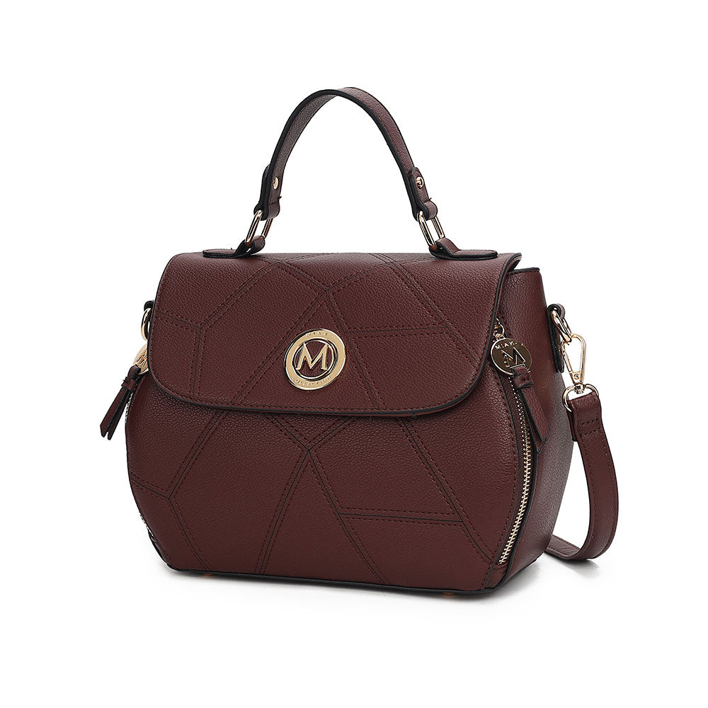 Женская сумка-портфель из веганской кожи Clementine от Mia K MKF, Coffee
Женская сумка-портфель из веганской кожи Clementine от Mia K MKF, Coffee