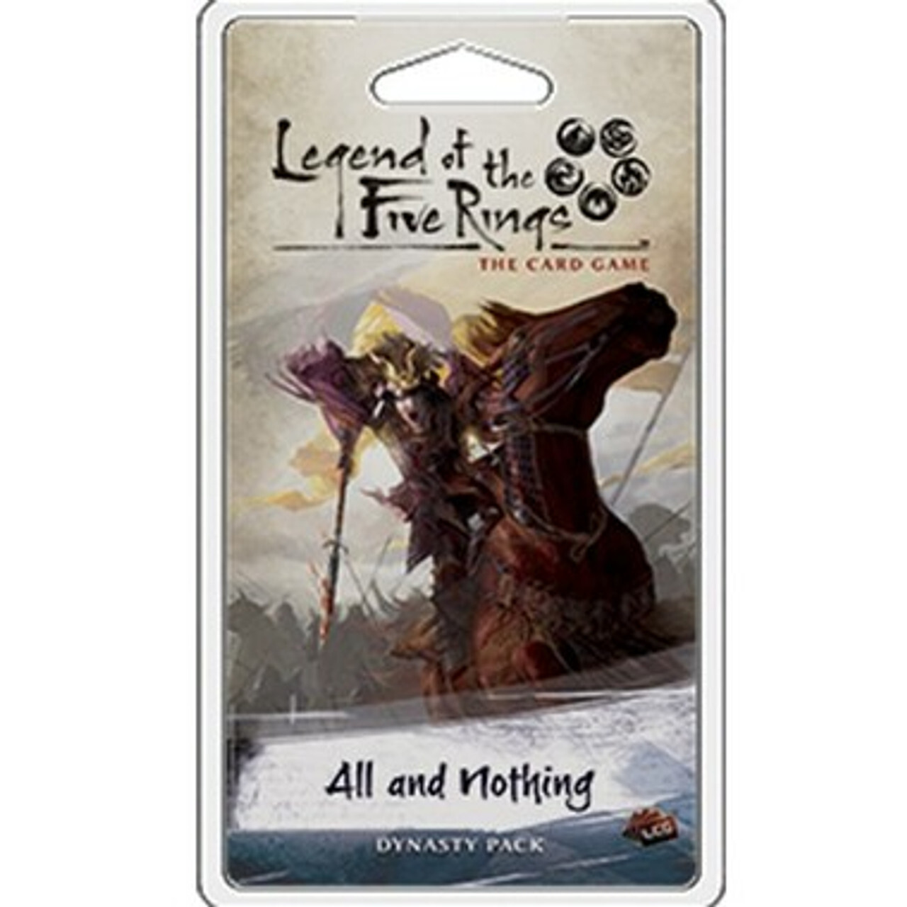 Карточная игра Legend of the Five Rings LCG: All and Nothing Dynasty Pack
Карточная игра Legend of the Five Rings LCG: All and Nothing Dynasty Pack