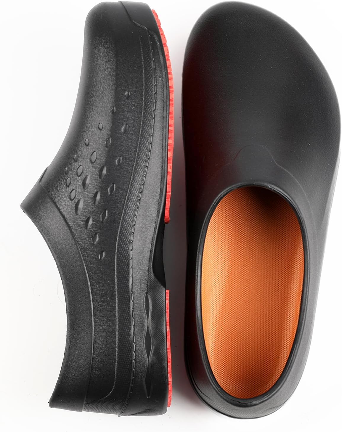 Мужские и женские сабо для работы повара, с противоскользящей подошвой, удобные, водоотталкивающие, унисекс, для медсестер, кухни и ресторана Ffylen, оранжевый
Мужские и женские сабо для работы повара, с противоскользящей подошвой, удобные, водоотталкивающие, унисекс, для медсестер, кухни и ресторана Ffylen, оранжевый