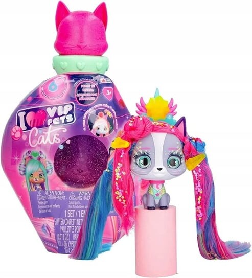 I Love Vip Pets Cats Mystery Styling Kitten IMC Toys
I Love Vip Pets Cats Mystery Styling Kitten IMC Toys