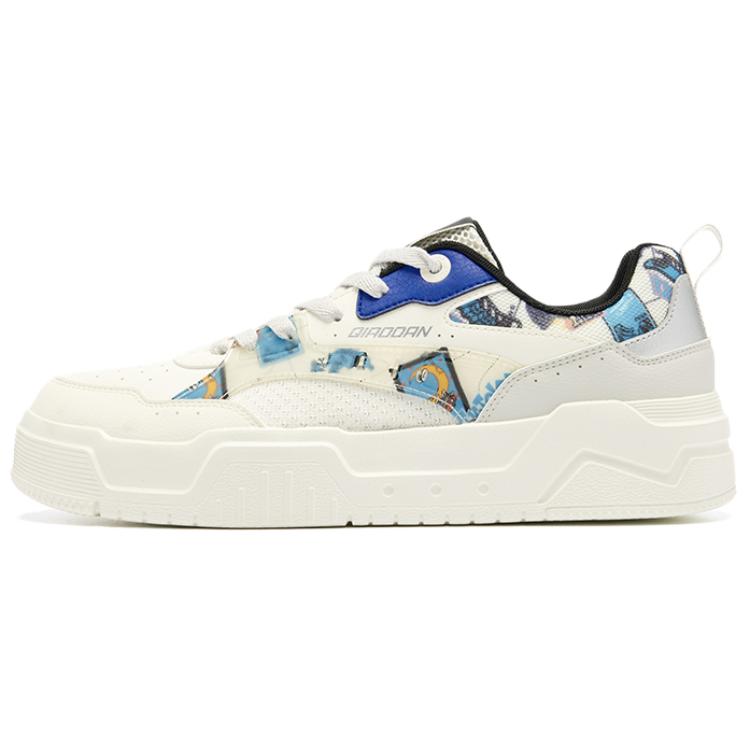 QIAODAN Износостойкие дышащие низкие кроссовки для скейтбординга, мужские, белые, синие
QIAODAN Износостойкие дышащие низкие кроссовки для скейтбординга, мужские, белые, синие