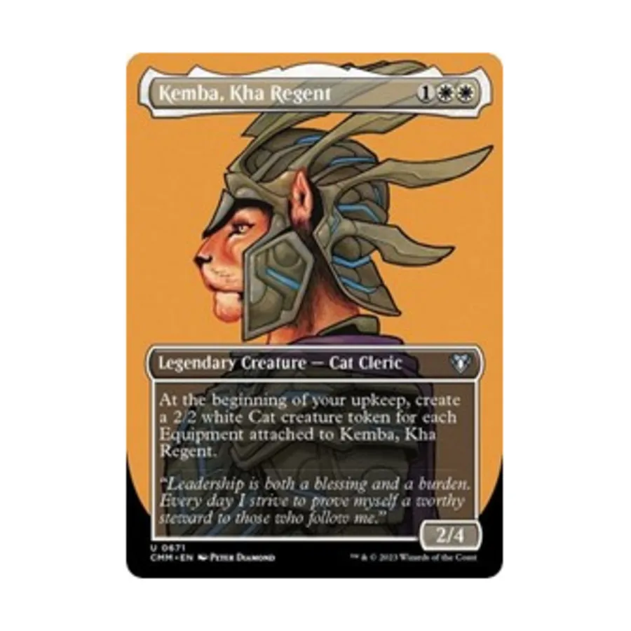 CCG Кемба, Ка Регент (Без границ) (U), MTG - Commander Masters
CCG Кемба, Ка Регент (Без границ) (U), MTG - Commander Masters