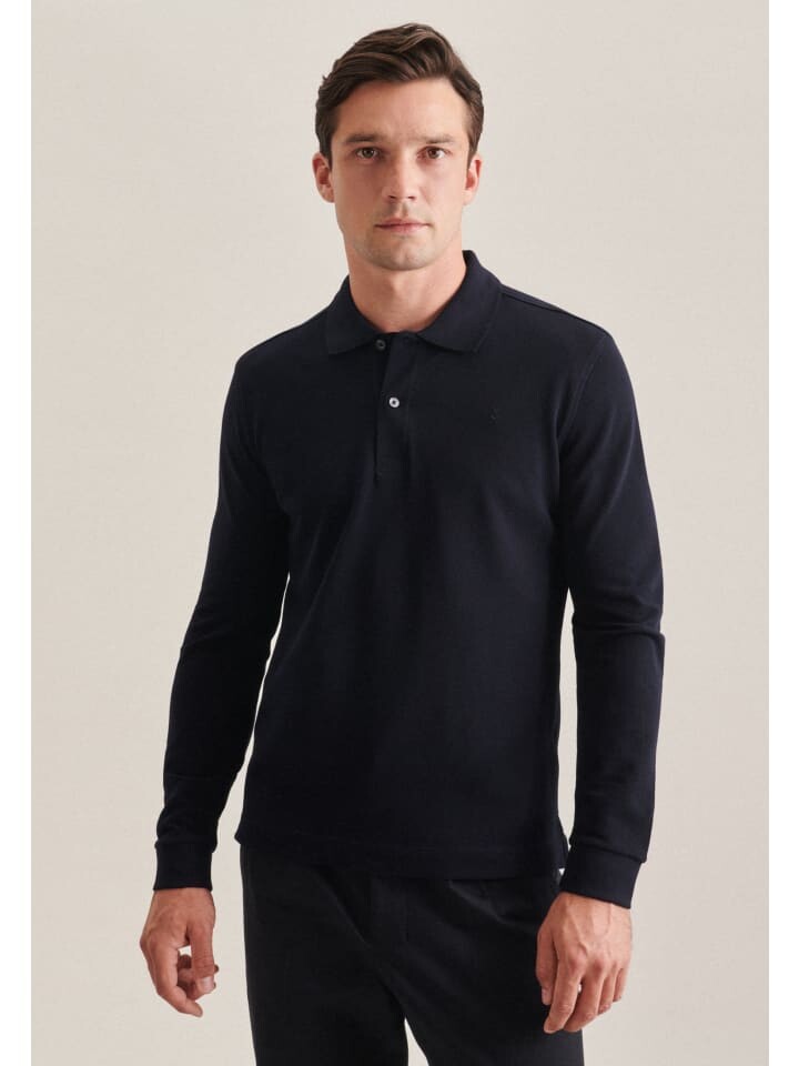 Футболка поло Seidensticker, темно-синий
Футболка поло Seidensticker, темно-синий