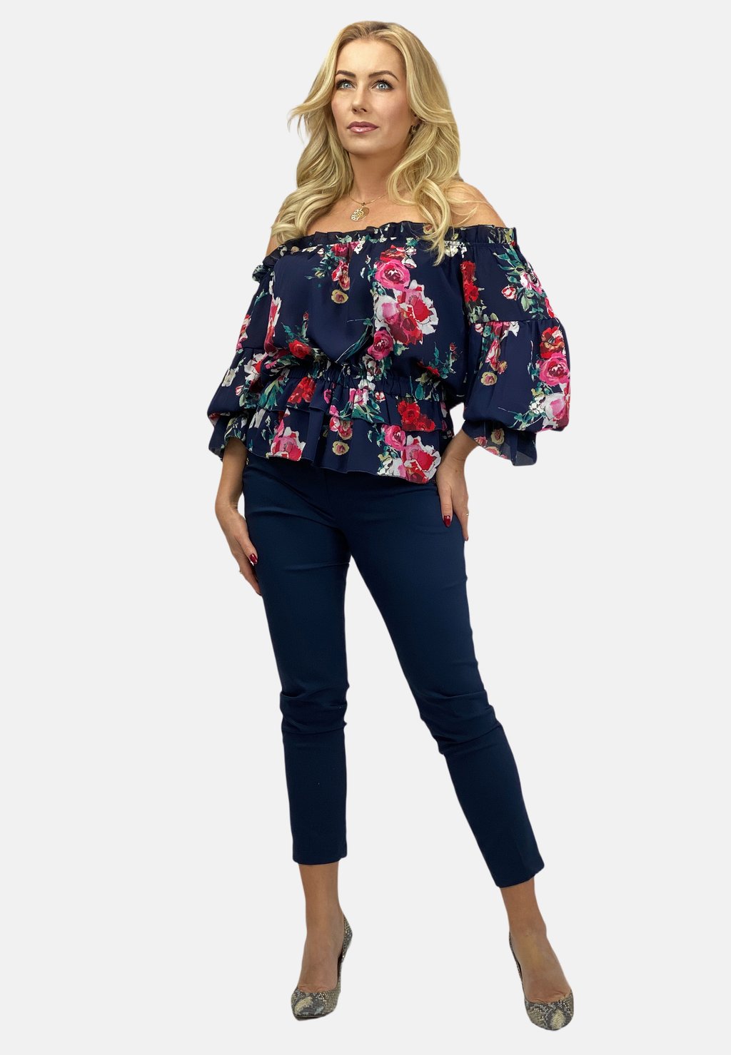 Блуза SPANISH FLORAL REGINA FASHION, темно-синий
Блуза SPANISH FLORAL REGINA FASHION, темно-синий