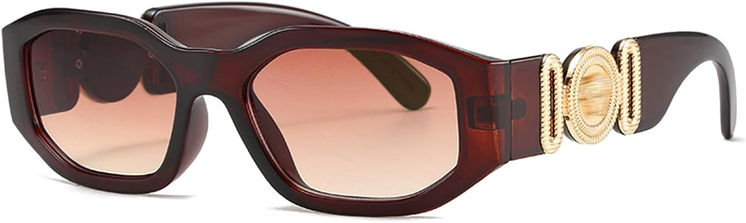 Солнцезащитные очки в стиле ретро прямоугольной формы для женщин и мужчин, модные солнцезащитные очки с толстой квадратной оправой, винтажные черные очки в стиле 90-х YouthMall, Brown/Brown Gradient
Солнцезащитные очки в стиле ретро прямоугольной формы для женщин и мужчин, модные солнцезащитные очки с толстой квадратной оправой, винтажные черные очки в стиле 90-х YouthMall, Brown/Brown Gradient