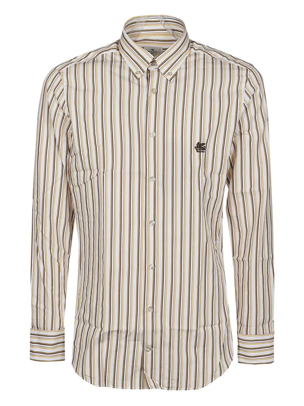 Рубашка в полоску с вышивкой ETRO, белый
Рубашка в полоску с вышивкой ETRO, белый