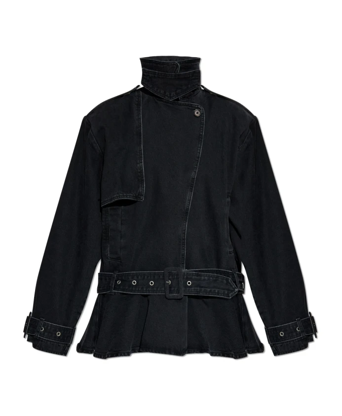 Джинсовая байкерская куртка Rotate Birger Christensen, черный
Джинсовая байкерская куртка Rotate Birger Christensen, черный