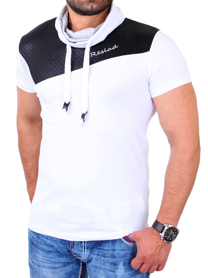 Футболка RESLAD T-Shirt Schalkragen, белый
Футболка RESLAD T-Shirt Schalkragen, белый