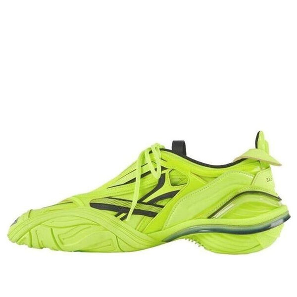 Кроссовки tyrex low 'flourescent yellow' Balenciaga, зеленый 
Кроссовки tyrex low 'flourescent yellow' Balenciaga, зеленый