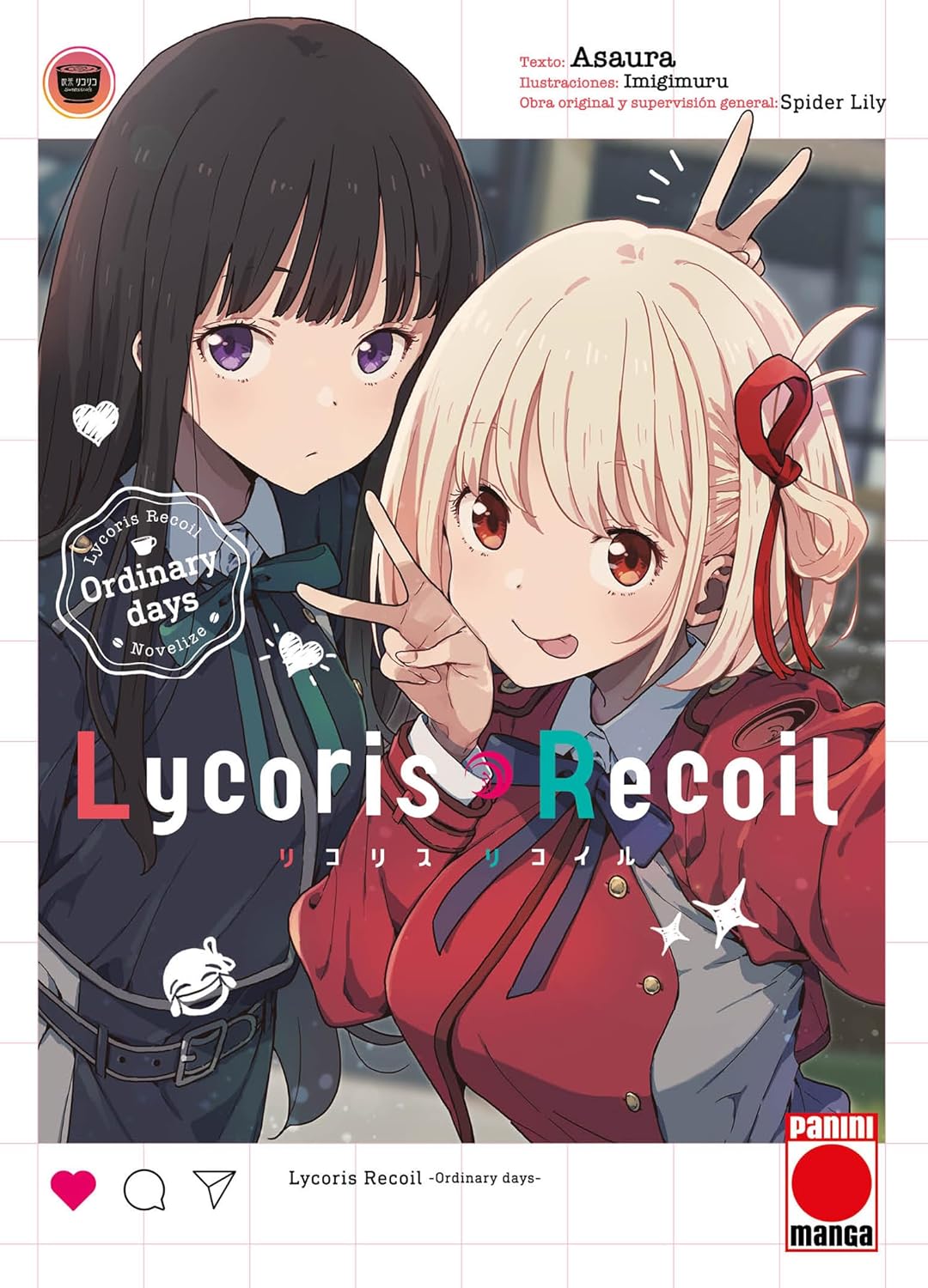 Lycoris recoil - novela (PANINI ESPAÑA S.A.)
Lycoris recoil - novela (PANINI ESPAÑA S.A.)