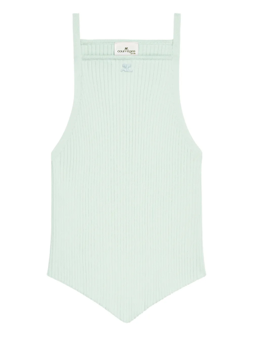 Топ в рубчик Courrèges, зеленый
Топ в рубчик Courrèges, зеленый