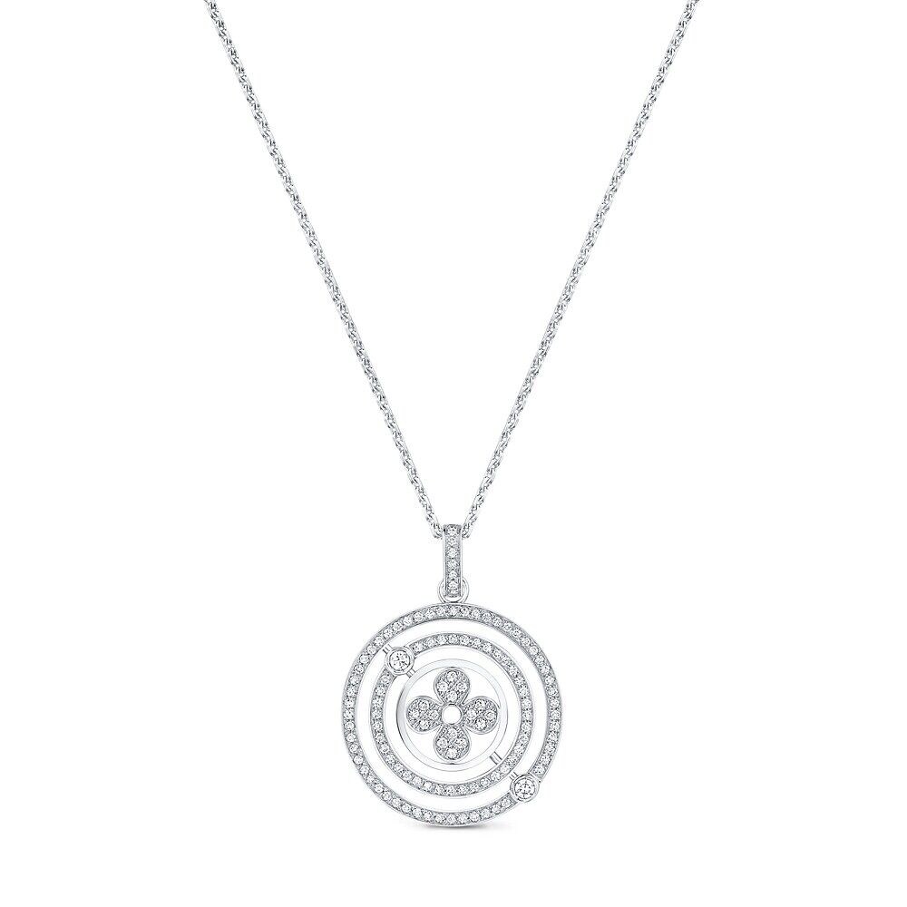 Медальон «Идиллия» из белого золота с бриллиантами Louis Vuitton, серебряный
Медальон «Идиллия» из белого золота с бриллиантами Louis Vuitton, серебряный