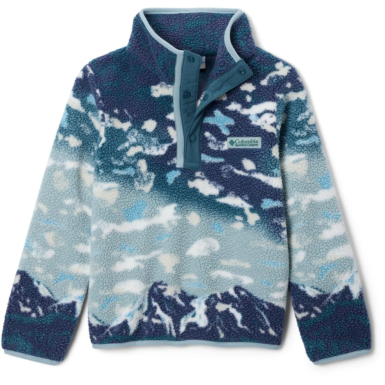 Свитшот Helvetia II с принтом и полузастежкой на кнопках, для детей Columbia, Crushed Blue Sisters Print
Свитшот Helvetia II с принтом и полузастежкой на кнопках, для детей Columbia, Crushed Blue Sisters Print