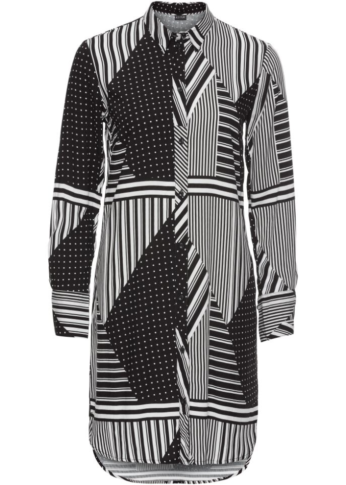 Длинная блузка Bodyflirt, черный
Длинная блузка Bodyflirt, черный