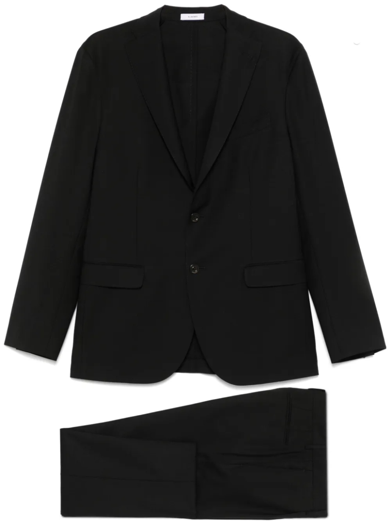 Костюм с однобортным пиджаком Boglioli, черный
Костюм с однобортным пиджаком Boglioli, черный