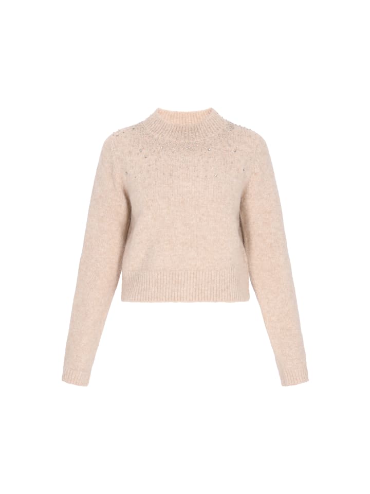 DreiMaster Женский свитер бежевого меланжевого цвета
DreiMaster Женский свитер бежевого меланжевого цвета