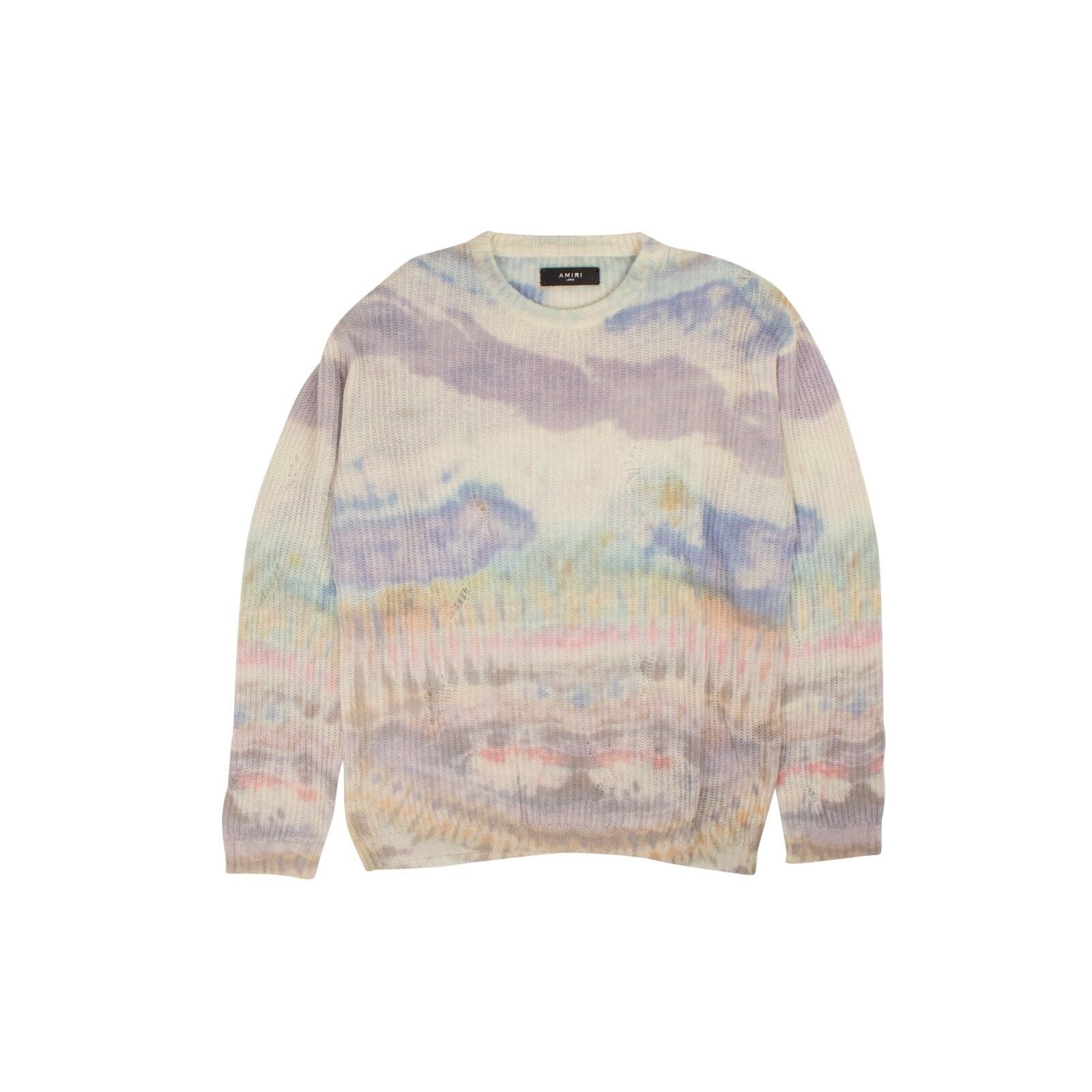 Синий свитер с эффектом тай-дай Amiri, синий
Синий свитер с эффектом тай-дай Amiri, синий