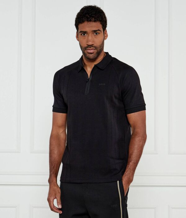 Рубашка поло Regular fit Boss Green, черный
Рубашка поло Regular fit Boss Green, черный