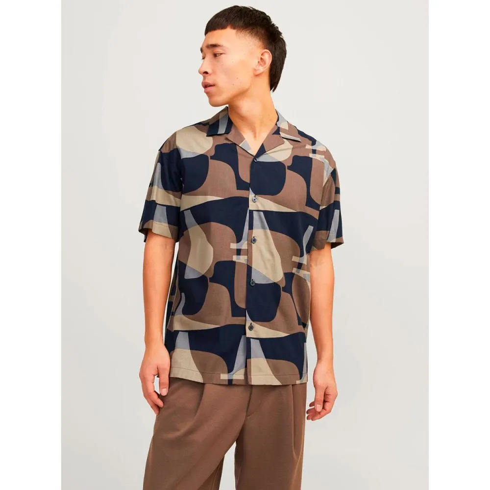 Рубашка Jack & Jones 12255977, коричневый 
Рубашка Jack & Jones 12255977, коричневый