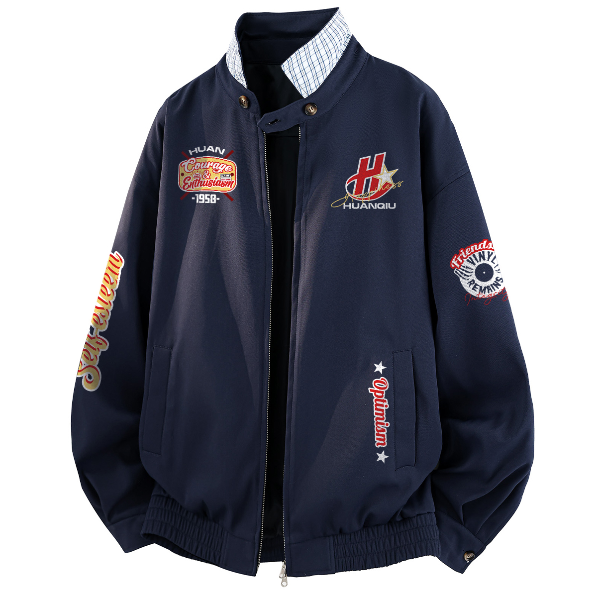 Куртка Unisex Lapel Thickened HUANQIU, темно-синий
Куртка Unisex Lapel Thickened HUANQIU, темно-синий