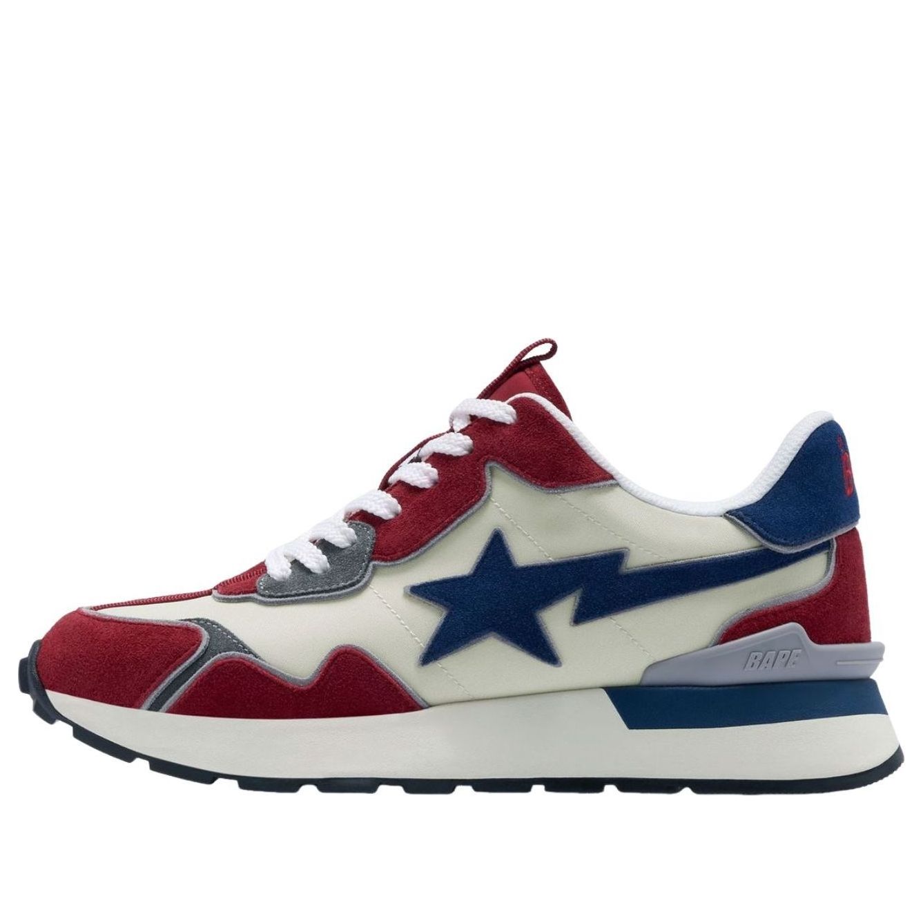 A Bathing Ape BAPE Roadsta Express M1 'Red'
A Bathing Ape BAPE Roadsta Express M1 'Red'