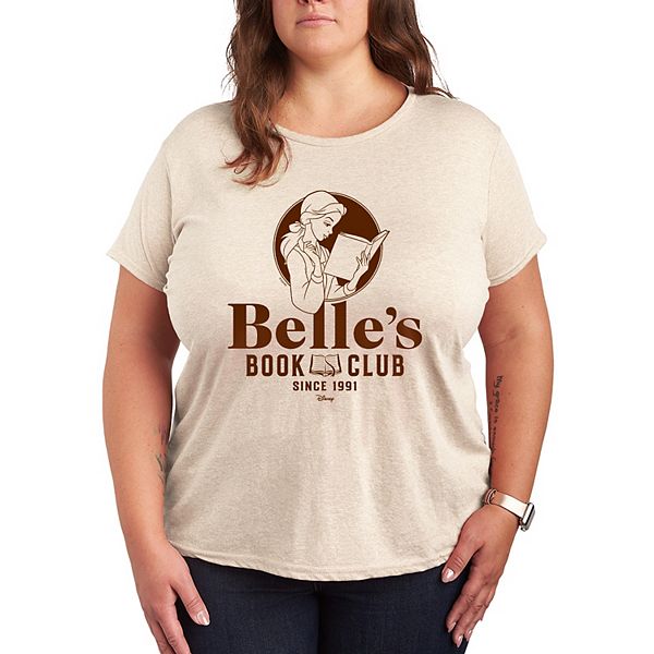 Футболка Beauty and the Beast plus size Belle's Book Club Since 1991 Disney, Beige
Футболка Beauty and the Beast plus size Belle's Book Club Since 1991 Disney, Beige