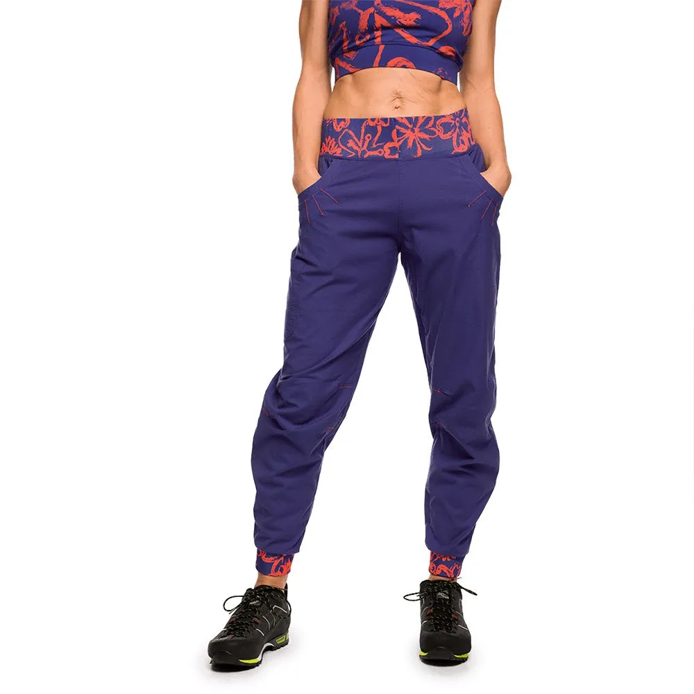 Брюки с высокой талией Trangoworld Loutra, фиолетовый
Брюки с высокой талией Trangoworld Loutra, фиолетовый