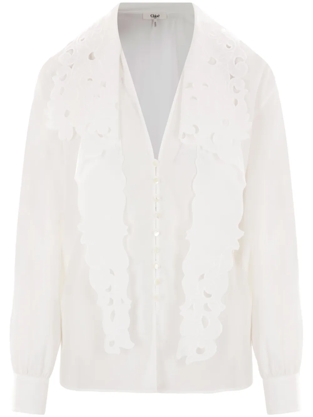 Рубашка с вышивкой CHLOÉ, белый
Рубашка с вышивкой CHLOÉ, белый