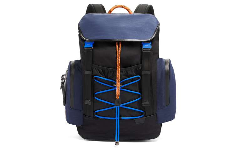 TUMI Нейлоновый холщовый рюкзак унисекс черный и темно-синий
TUMI Нейлоновый холщовый рюкзак унисекс черный и темно-синий