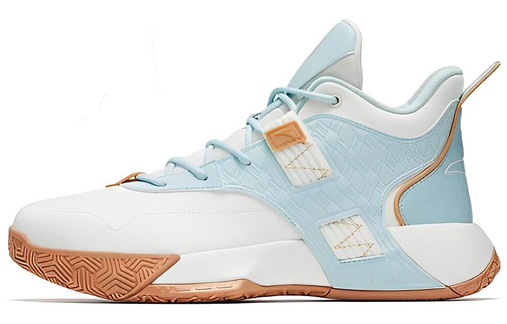 ANTA Скоростные гонщики второго поколения с амортизацией, противоскользящие и износостойкие баскетбольные кроссовки мид-топ мужские бело-сине-розовые
ANTA Скоростные гонщики второго поколения с амортизацией, противоскользящие и износостойкие баскетбольные кроссовки мид-топ мужские бело-сине-розовые