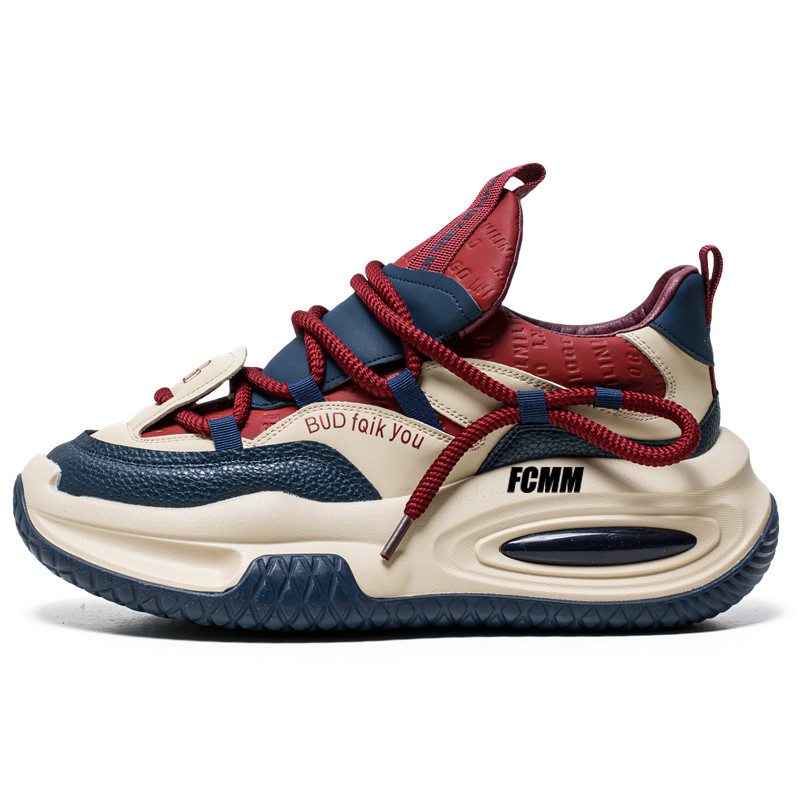 Нескользящие и износостойкие низкие повседневные туфли, увеличивающие рост, для мужчин FCMM, Red Blue
Нескользящие и износостойкие низкие повседневные туфли, увеличивающие рост, для мужчин FCMM, Red Blue