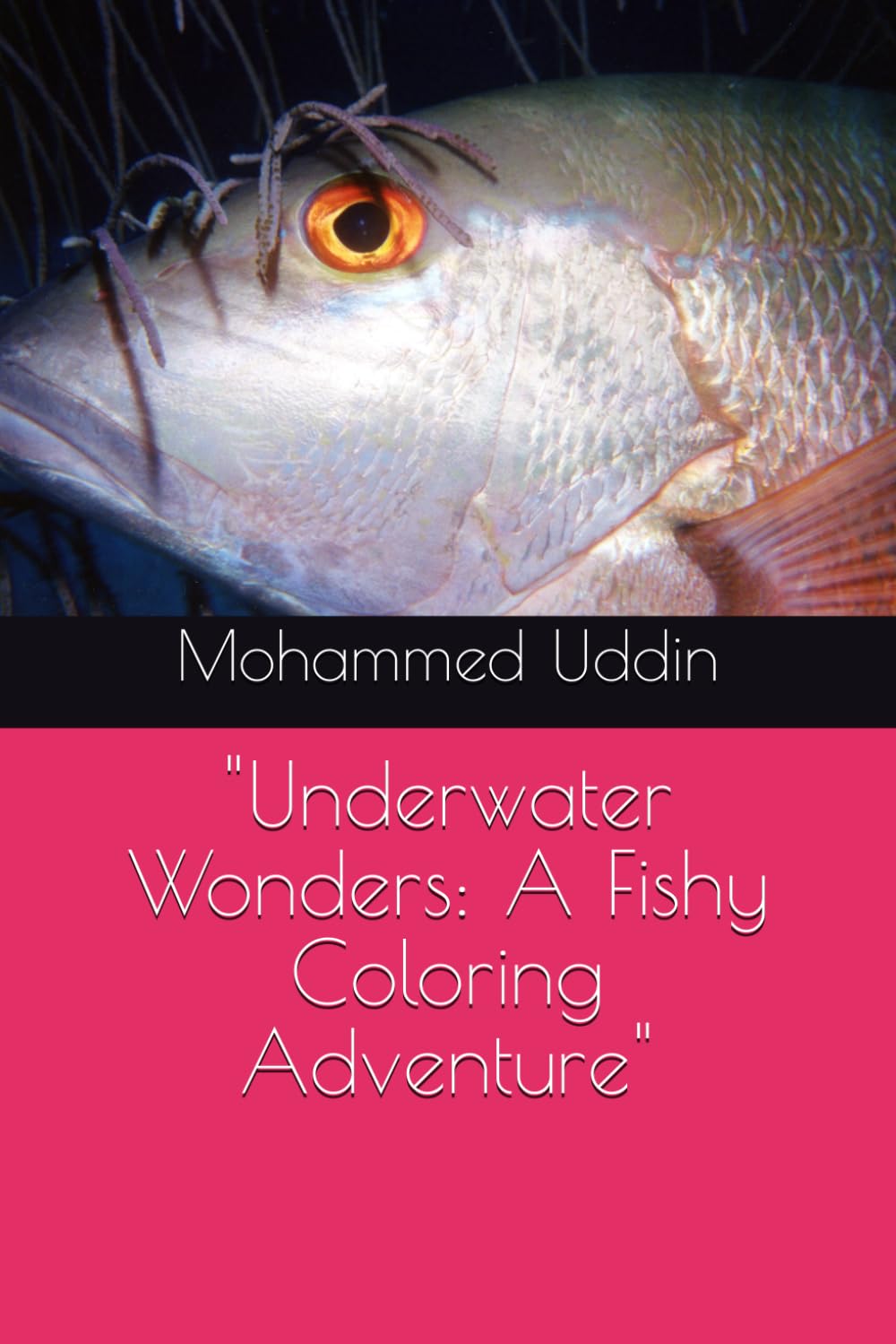 "Underwater Wonders: A Fishy Coloring Adventure" (Independently published)
"Underwater Wonders: A Fishy Coloring Adventure" (Independently published)