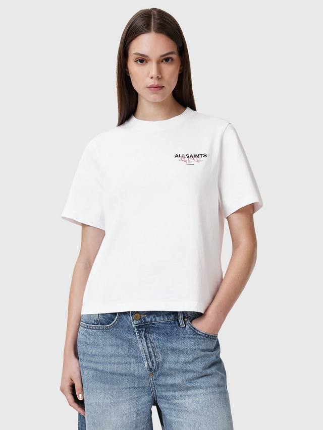 Футболка из органического хлопка amore lisa regular fit AllSaints, белый
Футболка из органического хлопка amore lisa regular fit AllSaints, белый