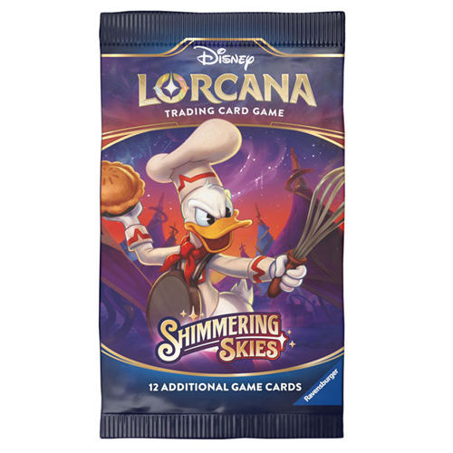 Карточная игра Disney Lorcana: Shimmering Skies – Booster Pack 
Карточная игра Disney Lorcana: Shimmering Skies – Booster Pack