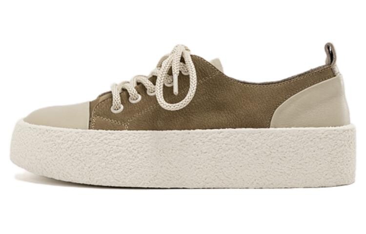 Кеды, скейтборд обувь женская низкая коричневый Aokang 
Кеды, скейтборд обувь женская низкая коричневый Aokang