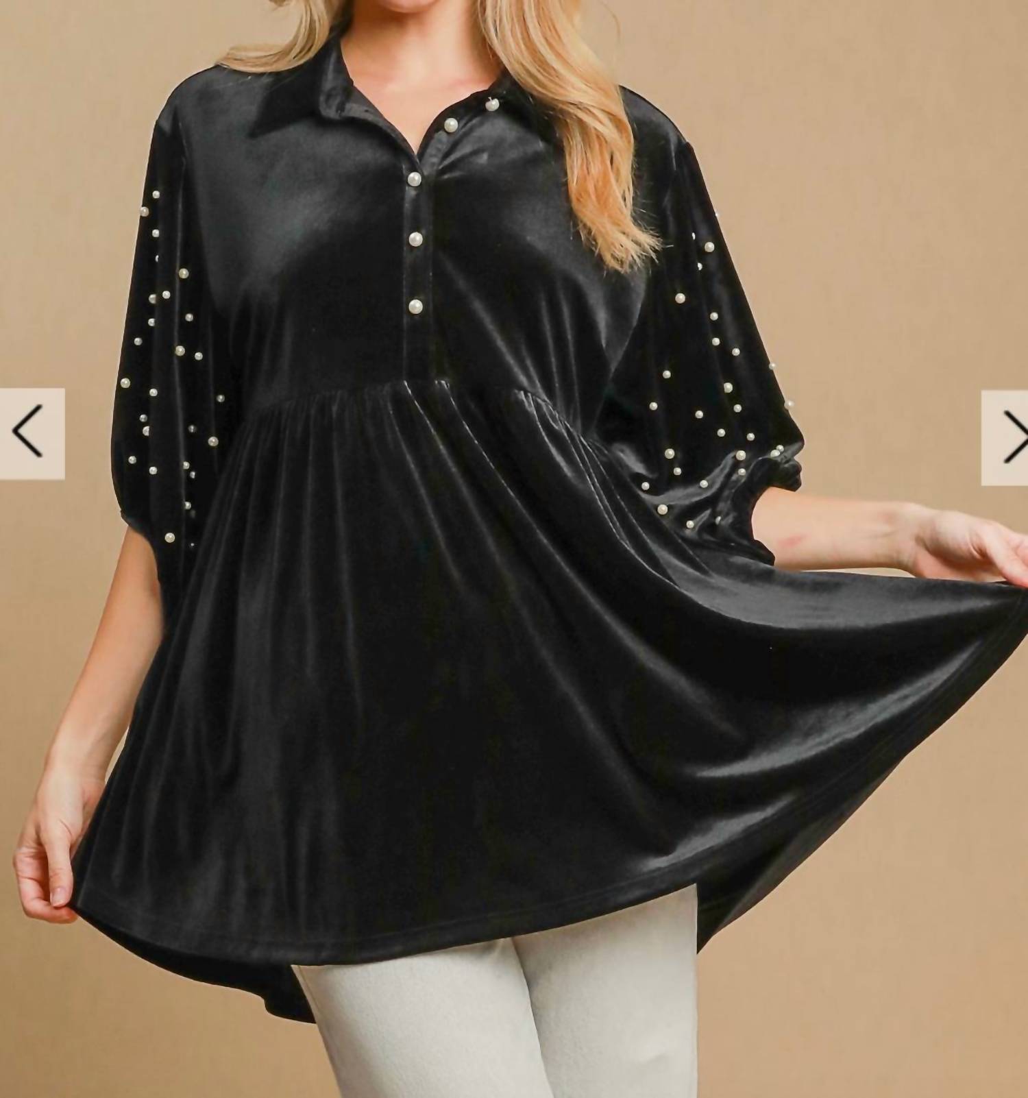 Верх-туника Velvet Pearl с ярусами черного цвета umgee
Верх-туника Velvet Pearl с ярусами черного цвета umgee