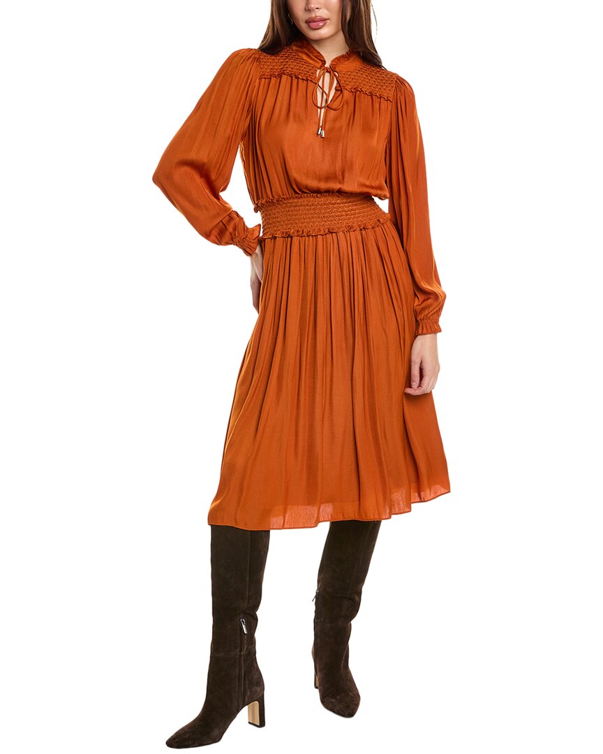 Платье T Tahari с разрезом на шее, красный
Платье T Tahari с разрезом на шее, красный