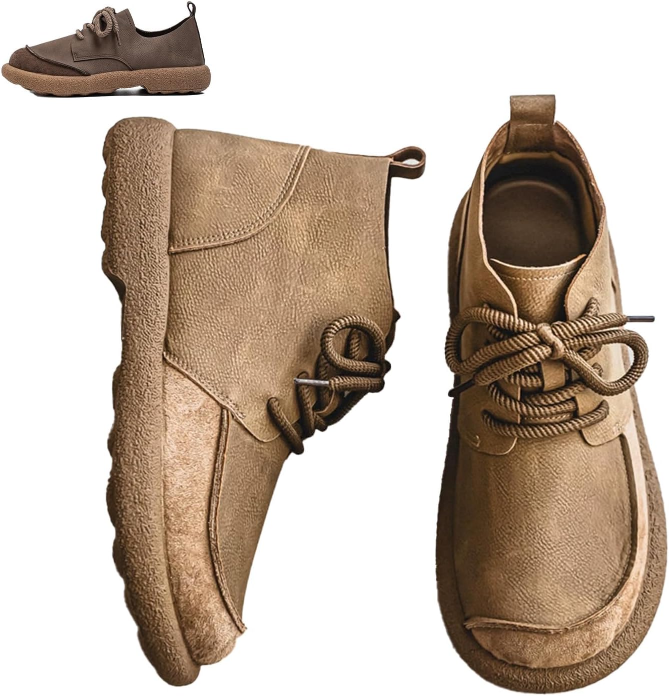 Мужские кроссовки с широкой носочной частью босоножечного типа, повседневные ортопедические ботинки Чукка до щиколотки, удобные для ходьбы на улице Ghtrhsb, хаки
Мужские кроссовки с широкой носочной частью босоножечного типа, повседневные ортопедические ботинки Чукка до щиколотки, удобные для ходьбы на улице Ghtrhsb, хаки