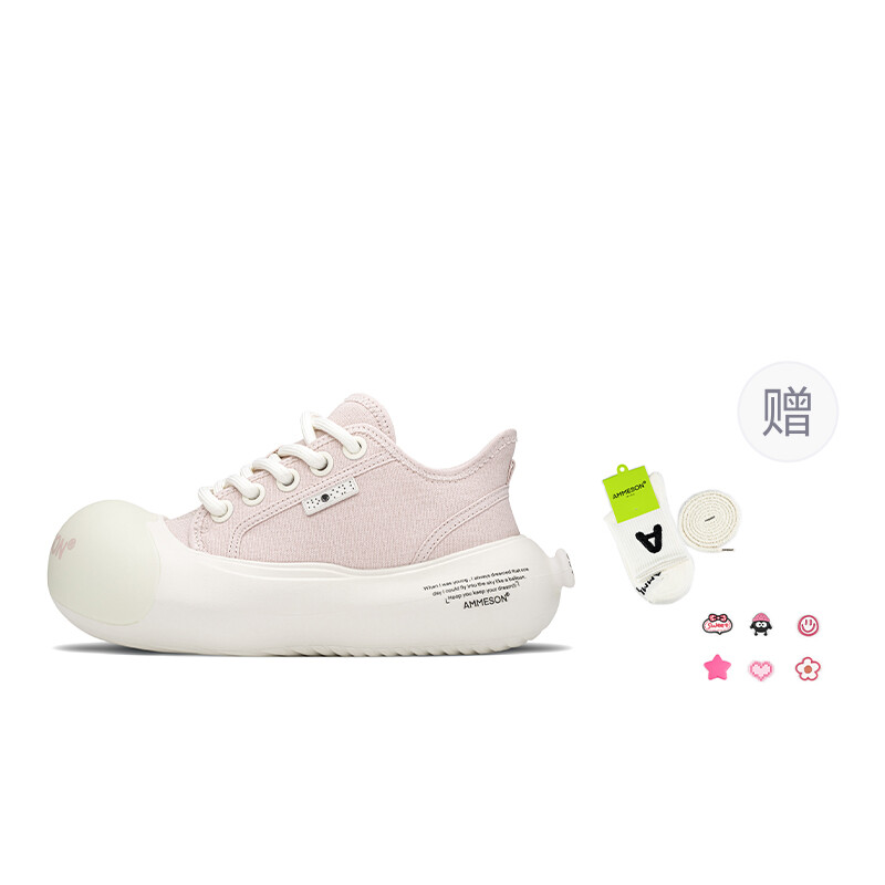 Кеды, скейтборд обувь женская низкая розовый/белый Ammeson
Кеды, скейтборд обувь женская низкая розовый/белый Ammeson