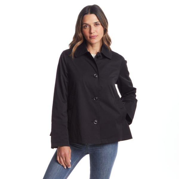 Женский короткий дождевик а-силуэта Gallery, черный
Женский короткий дождевик а-силуэта Gallery, черный