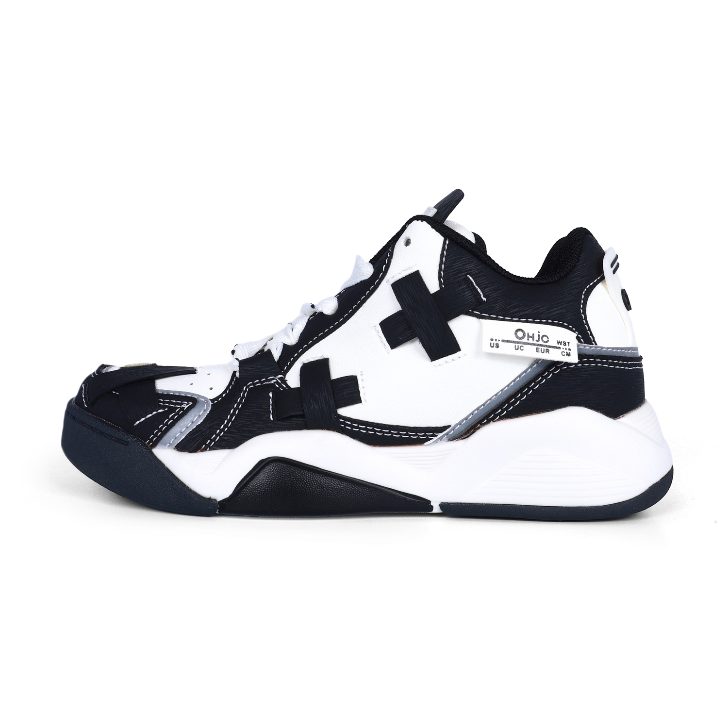 OHJC Антискользящие амортизирующие износостойкие мидтоп скейтборд кроссовки унисекс белый черный, цвет White Black
OHJC Антискользящие амортизирующие износостойкие мидтоп скейтборд кроссовки унисекс белый черный, цвет White Black