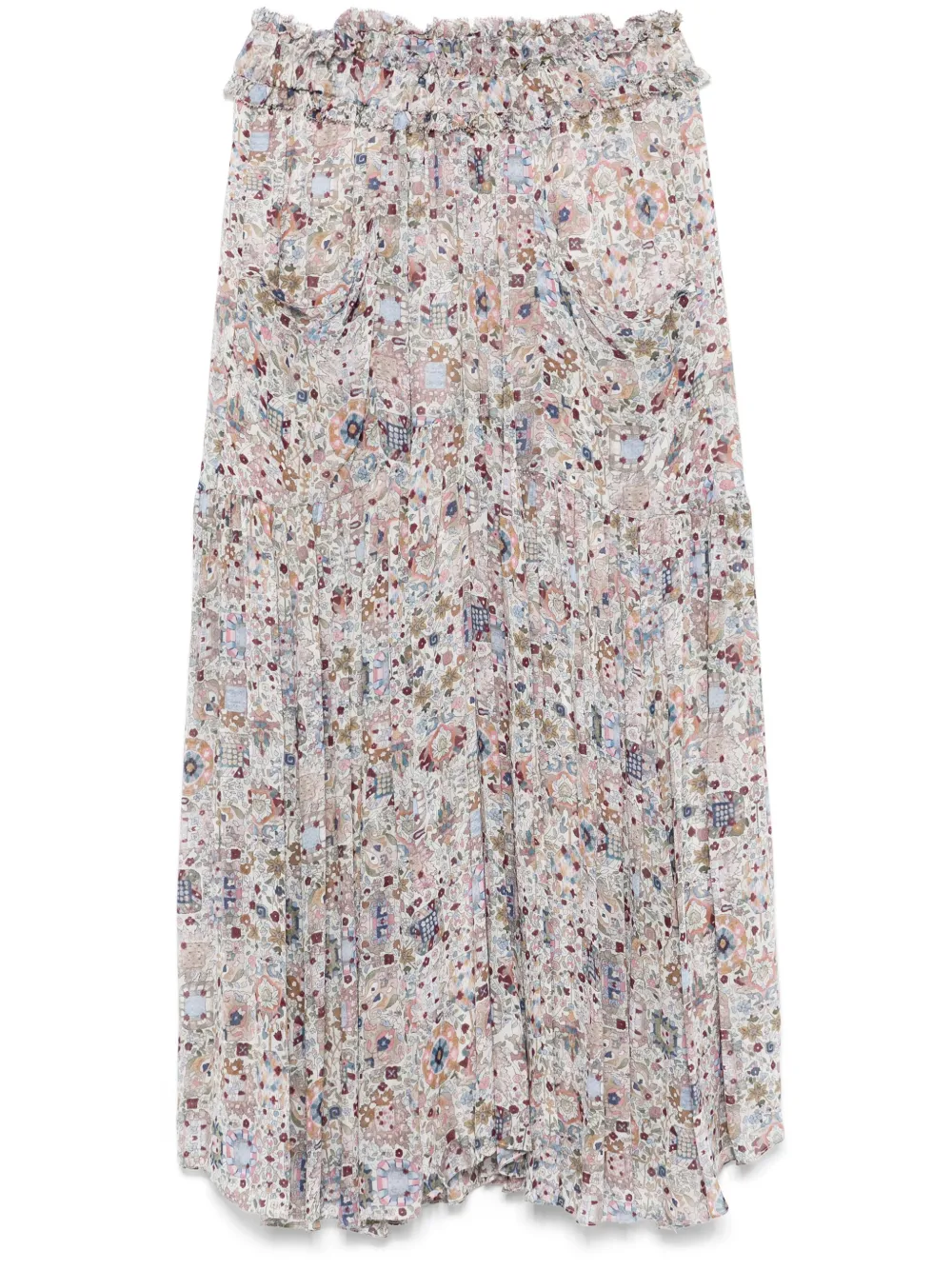 Юбка макси Besma Marant Étoile, нейтральный
Юбка макси Besma Marant Étoile, нейтральный