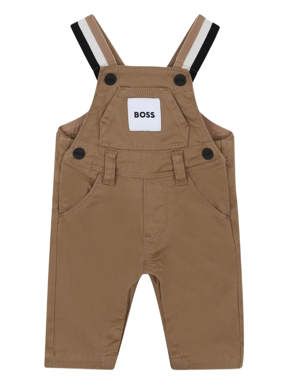 Комбинезон с нашивкой-логотипом BOSS Kidswear, коричневый
Комбинезон с нашивкой-логотипом BOSS Kidswear, коричневый