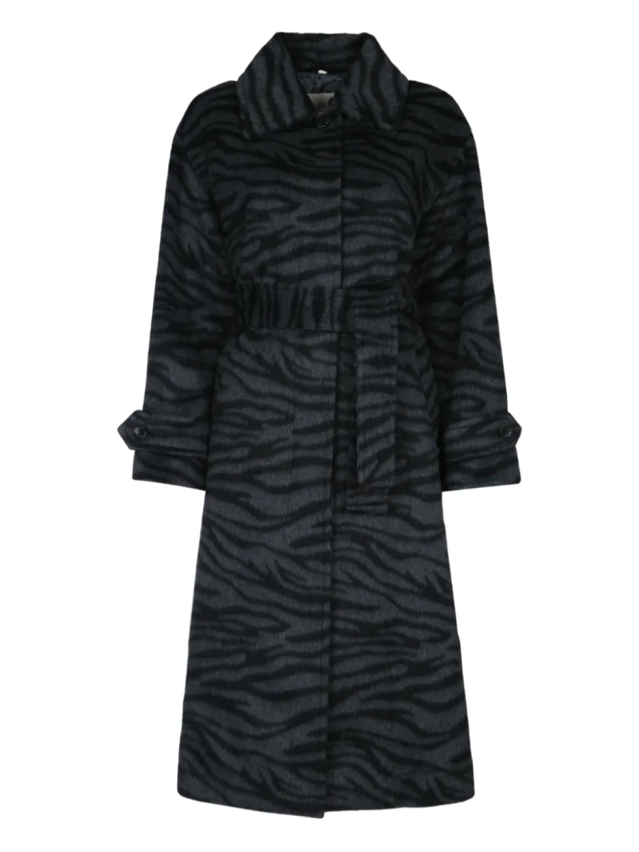 Пальто с поясом и принтом «зебра» I BLUES, черный
Пальто с поясом и принтом «зебра» I BLUES, черный