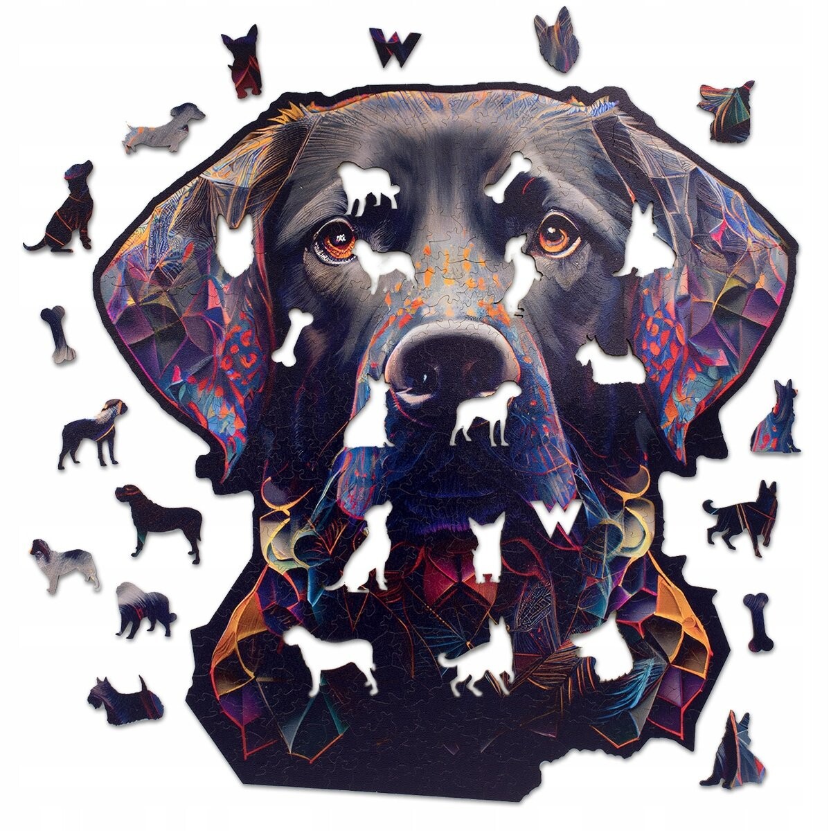 Деревянный пазл СОБАКА Лабрадор 418 деталей размера XXL Wood You Do
Деревянный пазл СОБАКА Лабрадор 418 деталей размера XXL Wood You Do