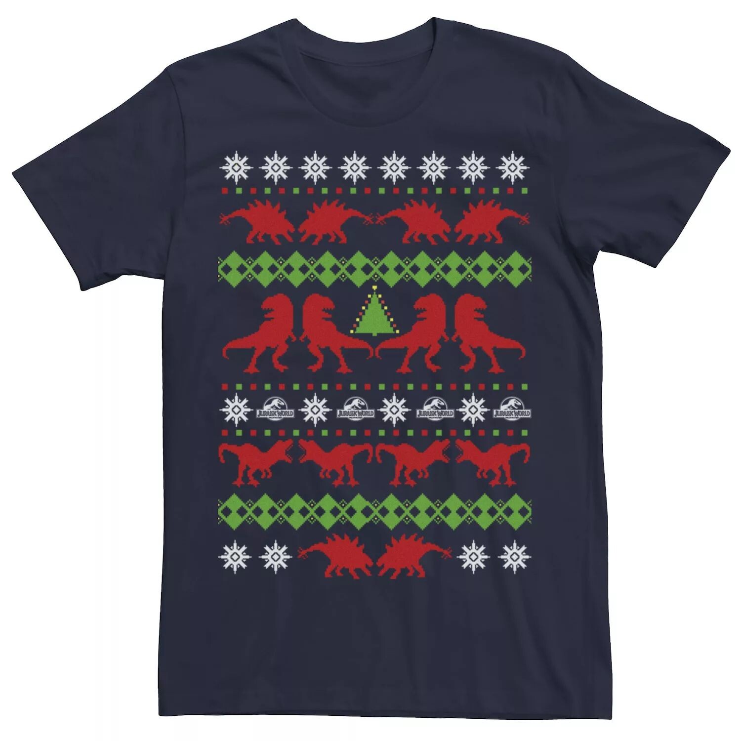 Мужская футболка-свитер Jurassic World Dino Ugly Holiday Licensed Character, синий
Мужская футболка-свитер Jurassic World Dino Ugly Holiday Licensed Character, синий