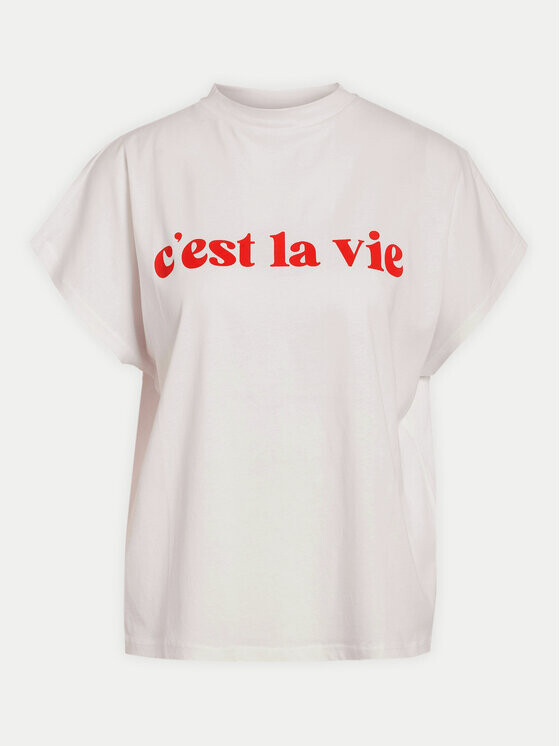 Футболка оверсайз Noisy May, белый 
Футболка оверсайз Noisy May, белый