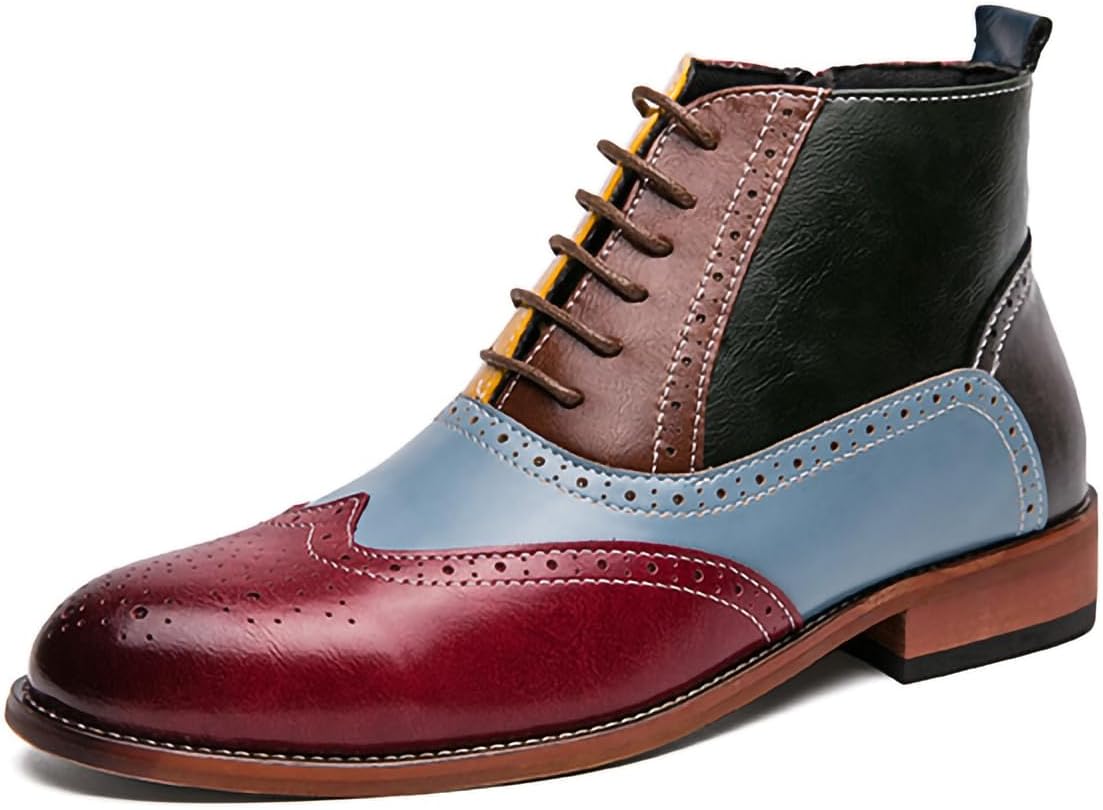 Мужские ботинки Чака со шнуровкой, кожаные с отделкой PU, броги-оксфорды, стильные повседневные ботинки Generic, Multicolor
Мужские ботинки Чака со шнуровкой, кожаные с отделкой PU, броги-оксфорды, стильные повседневные ботинки Generic, Multicolor